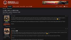 RME - Sprinkler Blowout System