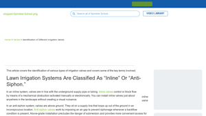 Sprinkler Warehouse - Irrigation Valve Types