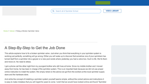 Toro - Rotor with Check Valve 1 in.