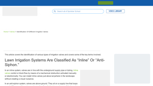 Sprinkler Warehouse - Irrigation Valves Explained