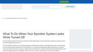 Sprinkler Warehouse - Key Rotors with Check Valves