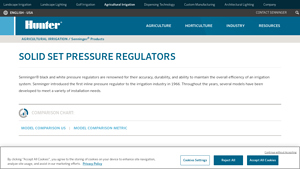 Senninger - Pressure Regulators