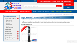 Franklin Electric - High Head Effluent Pumps