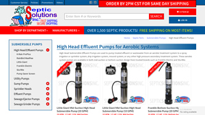 Franklin Electric - High Head Effluent Pumps