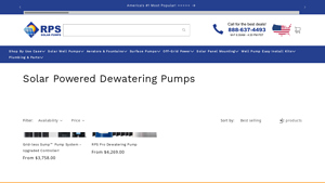 RPS - Solar Powered Dewatering Pumps