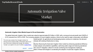 Automatic Irrigation Valve - Market Insights