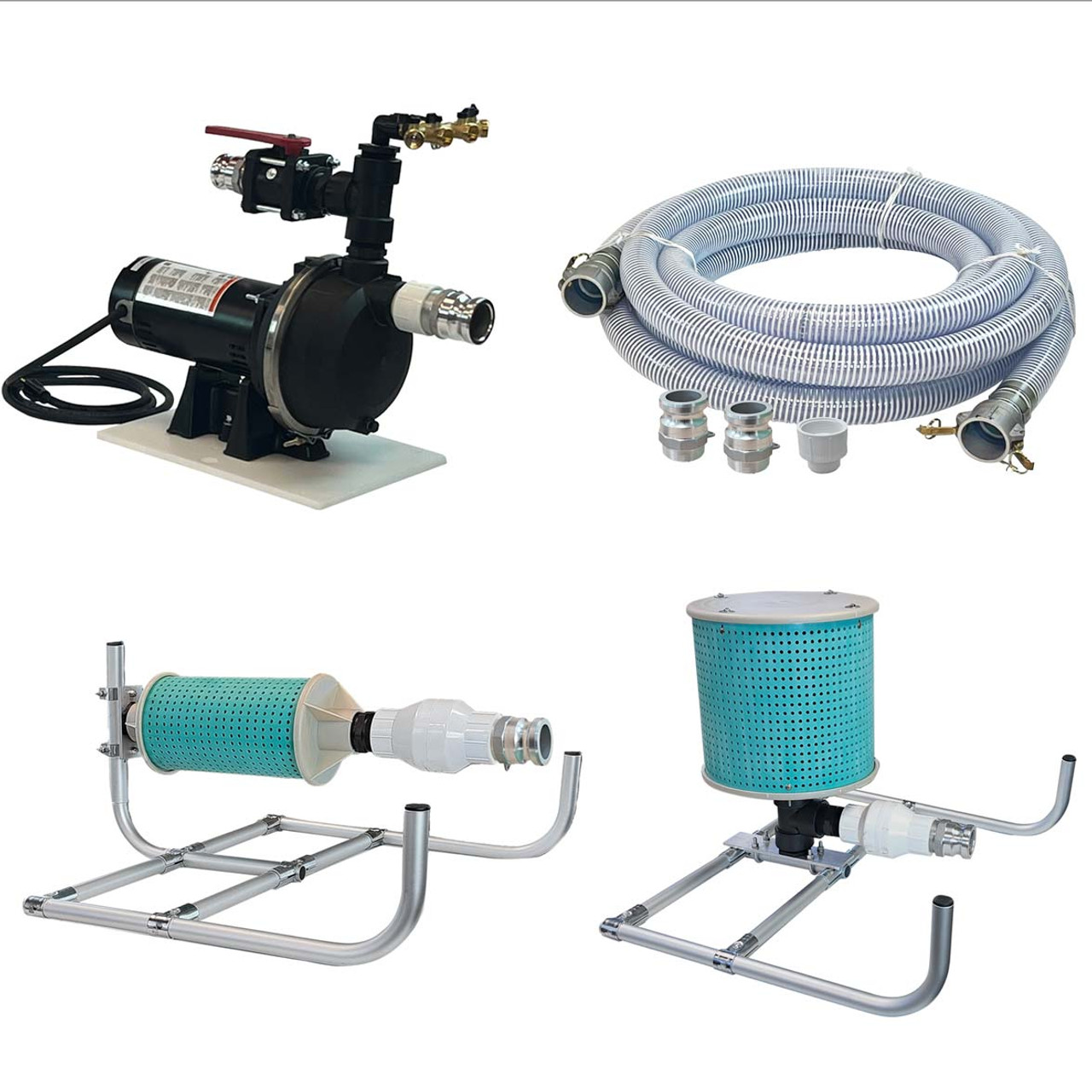 A stock image illustrating small irrigation pump concepts