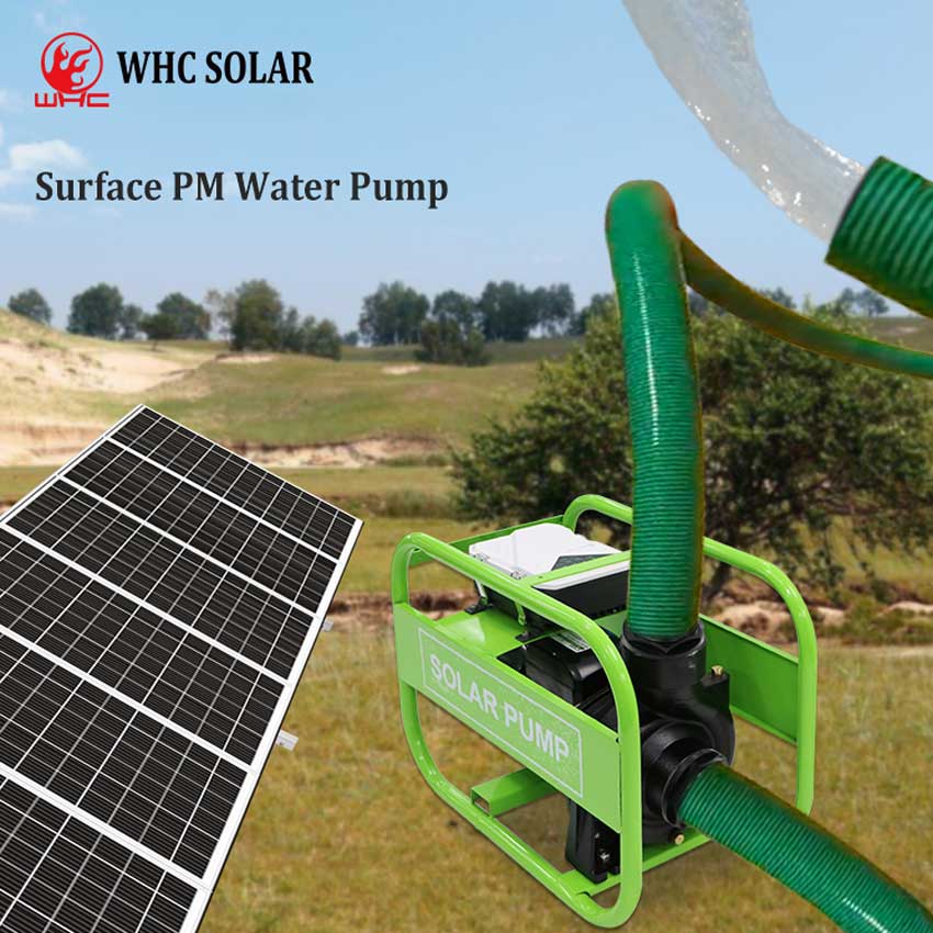 A stock image illustrating solar irrigation pump concepts