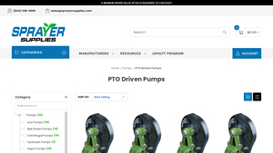 Sprayer Supplies - PTO Driven Pumps