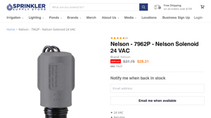 Nelson - 7962P Solenoid