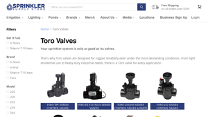 Toro - Sprinkler Valves