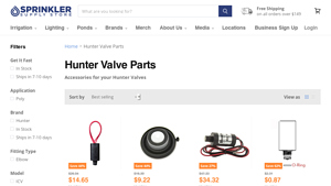 Hunter - 606800 - Replacement 24V Solenoid