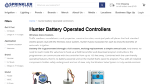 Sprinkler Supply Store - Battery Operated Controllers