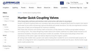 Hunter - Quick Coupling Valves