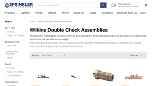 Wilkins - Double Check Assemblies