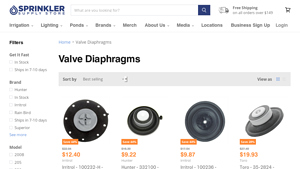 Irritrol - 100232-H Diaphragm Assembly