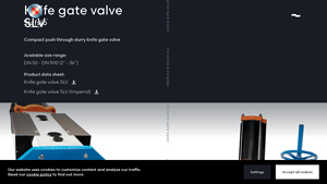 Stafsjo - SLV Knife Gate Valve