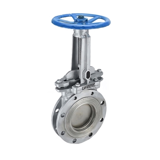 A stock image illustrating stainless steel gate valves stainless steel knife gate valve concepts