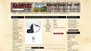 Irritrol - 3/4 Inch Ultra Flow Electric Globe Valve