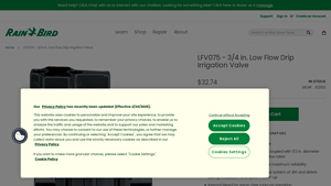 Rainbird - LFV075 Inline Valve