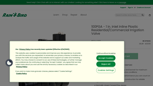 Rain Bird - PGA 100PGA Inline Valve