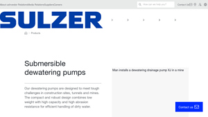 Sulzer - Submersible Dewatering Pumps