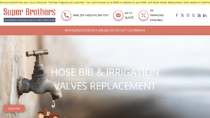 SuperBrothers - Hose Bib & Irrigation Valve Replacement Services
