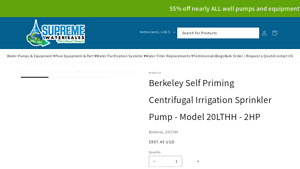 Berkeley - Self Priming Centrifugal Irrigation Pump