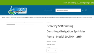 Berkeley - 20LTHH Self Priming Irrigation Pump