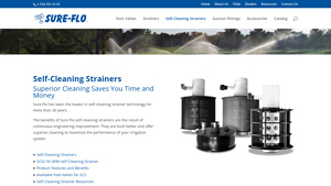 Sure-Flo - Self-Cleaning Strainers