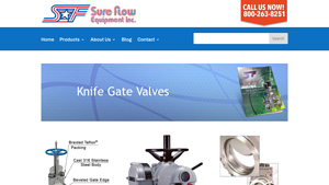 SureFlow Equipment - Knife Gate Valves