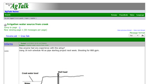 NewAgTalk - Electric Turbine Pump System