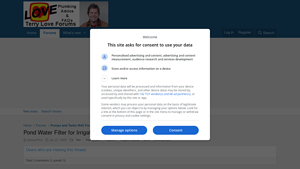 Terry Love - Pond Water Filter System