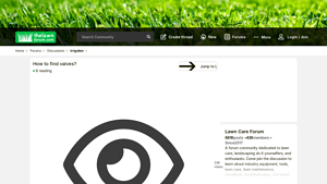 The Lawn Forum - Valve Locating Tools