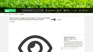 Lawn Forum - Brass Irrigation Control Valves