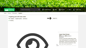 Lawn Forum - Irrigation Solutions