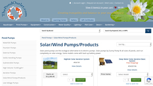 The Pond Outlet - Pond Pumps