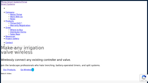 Thrive Smart Systems - Thrive EVO™ Wireless Irrigation Solution
