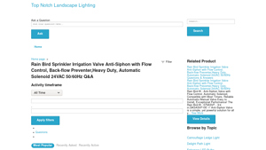 Rain Bird - Anti-Siphon Irrigation Valve