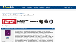 Hyundai - Gas Powered Trash Pump