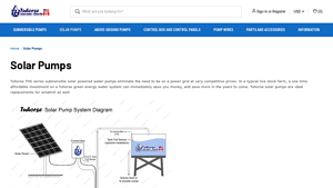 Tuhorse - THS Series Submersible Solar Pumps