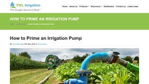 TWL Irrigation - Centrifugal and Displacement Pumps