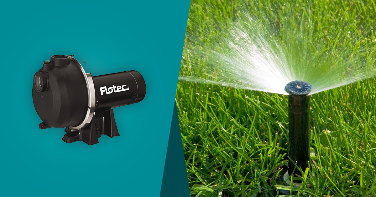 A stock image illustrating water pump sprinkler irrigation concepts