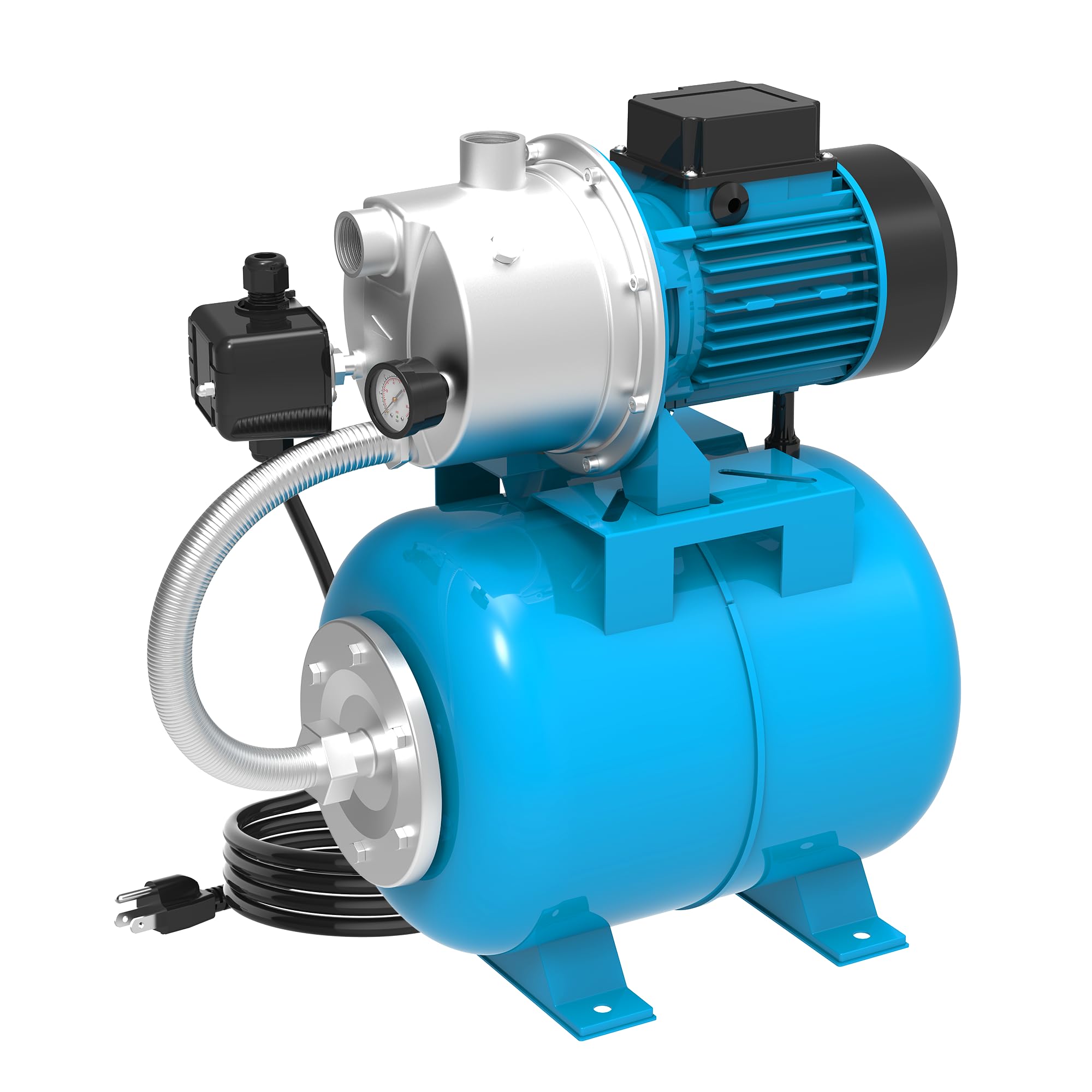A stock image illustrating well pump for irrigation system concepts