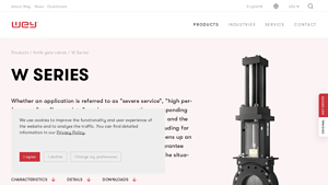 Wey Valve - W Series Knife Gate Valves
