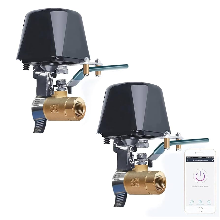 A stock image illustrating wireless irrigation valves concepts