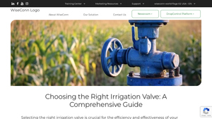WiseConn - Irrigation Valves