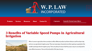 WPLAW - Variable Speed Agricultural Irrigation Pumps