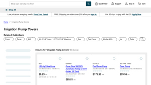 Zoro - Irrigation Pump Covers