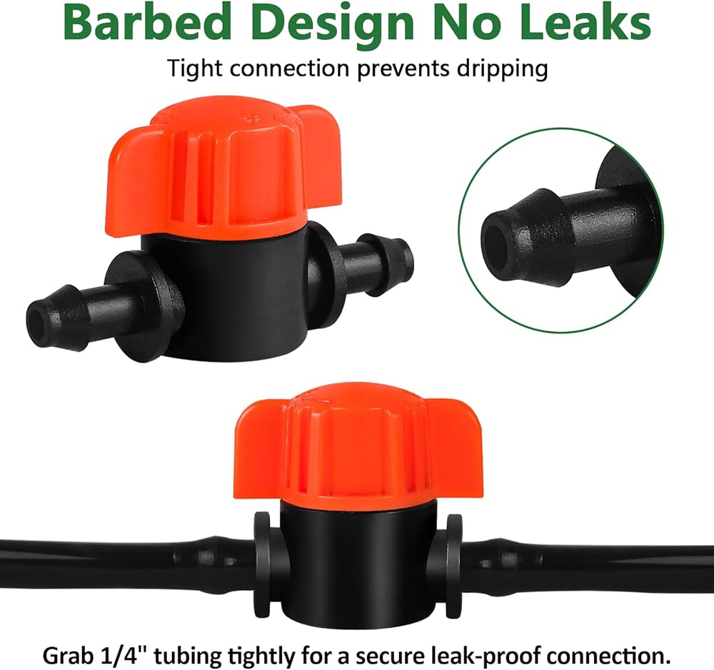 1/2 inch drip irrigation shut off valve factory